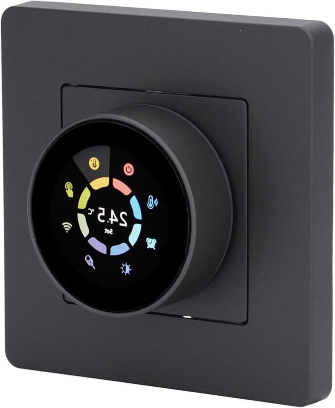 Slimme Thermostaat - Verwarming Regelaar - Energie Besparen - App Bediening - 95-245V AC - Wit