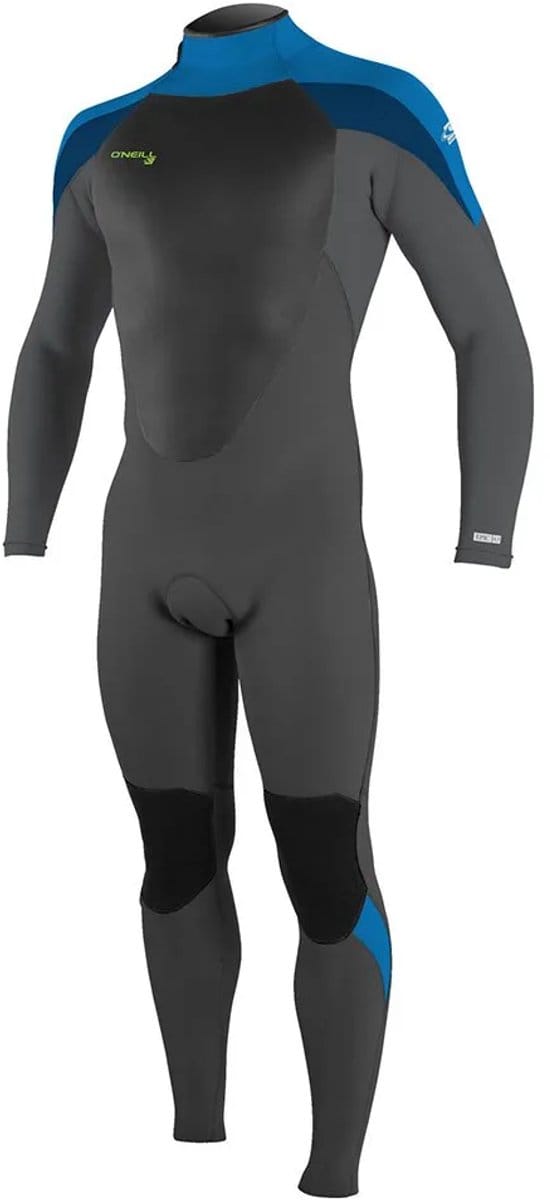2025 O'Neill Youth Epic 4/3mm Rug Ritssluiting Gbs Wetsuit - Bla