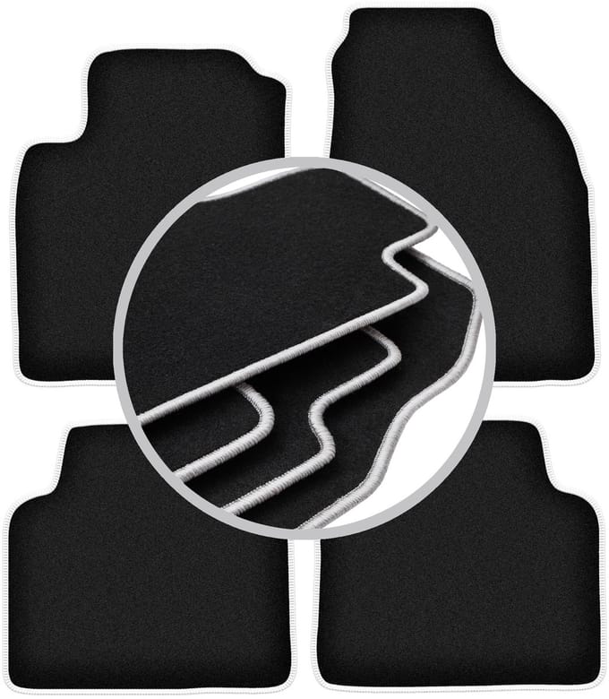 CARLUX-SILVER automatten voor: Hyundai Matrix minivan (2001-2010)