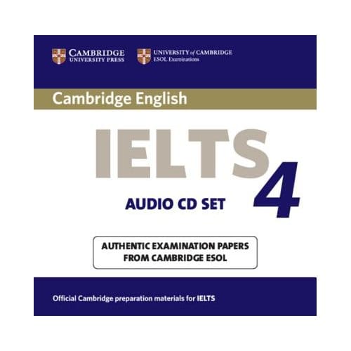 Cambridge Ielts 4 Audio Cd Set (2 Cds) - Cambridge ESOL