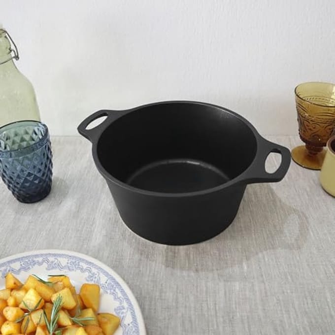 Stoofpan 28 cm met anti-aanbaklaag en inductiebodem