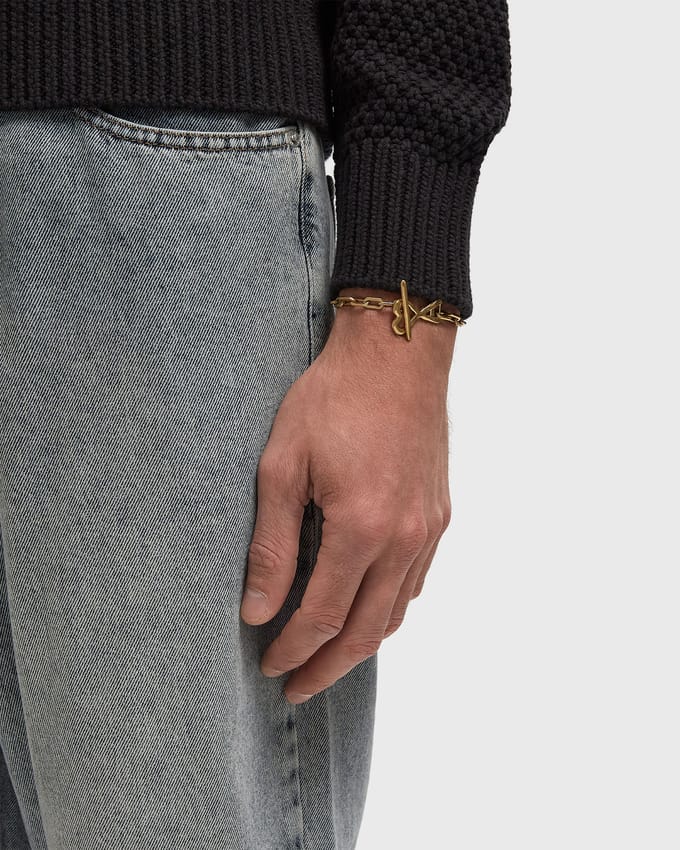 BRACELET AMI DE COEUR MARTELE