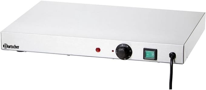 Professionele Warmhoudplaat RVS | Temperatuur Regelbaar tot 95°C