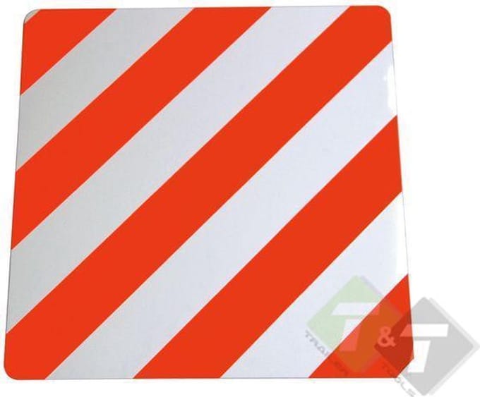 Lange-lading bord, reflectiebord, 3mm dik, 50cm x 50cm