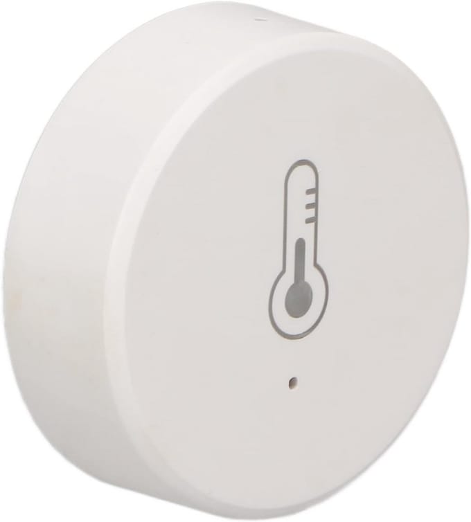 Draadloze Vochtigheidssensor Binnen Buiten met Alarm en App Bediening (Zigbee)