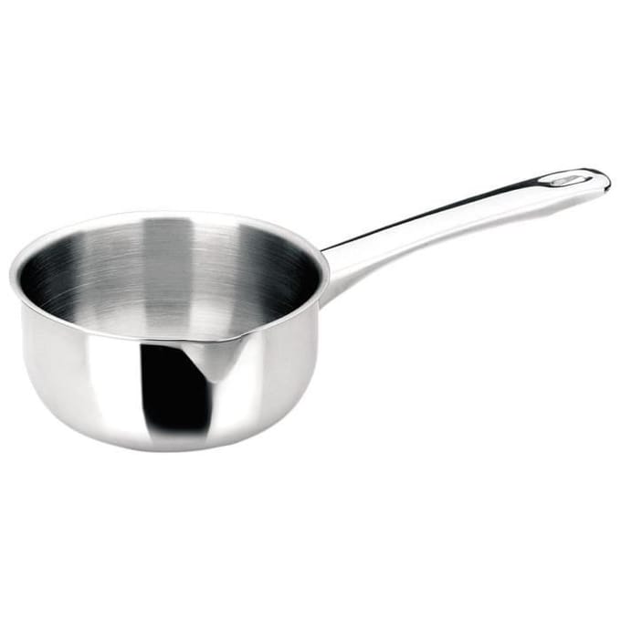 Ibili 665316 Casserole Bombée Inox avec Bec Verseu