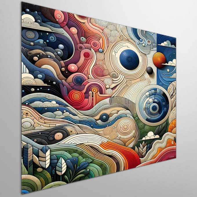 Kunstprint | Wanddecoratie | Dibond | 30 × 30 cm
