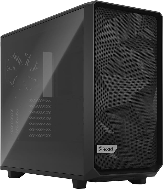 FRACTAL DESIGN PC Meshify 2 Case Zwart Helder Getint Gehard Glazen Paneel (FD-C-MES2A-03)