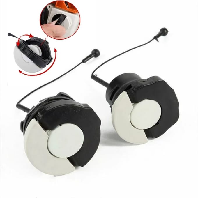 Tankdop - Tankdop - Voor Stihl MS171 MS181 MS200 MS210 MS200T MS211 MS192 MS192T MS230 MS240 MS250 MS260 MS340 MS360 Kettingzaag - 2 stuks
