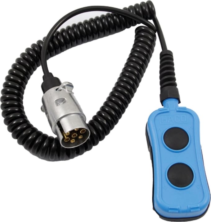 Haco Laadklep Afstandsbediening Dhollandia - 2-knops - inclusief kabel en houder