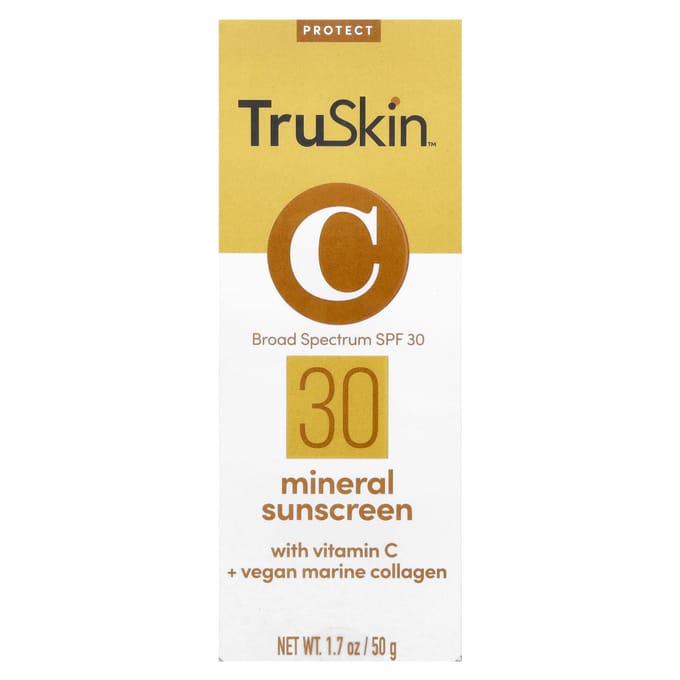 Bevat Vitamine C + Vegan Marine Collageen, Spf 30, 50G(1.7oz) yellow