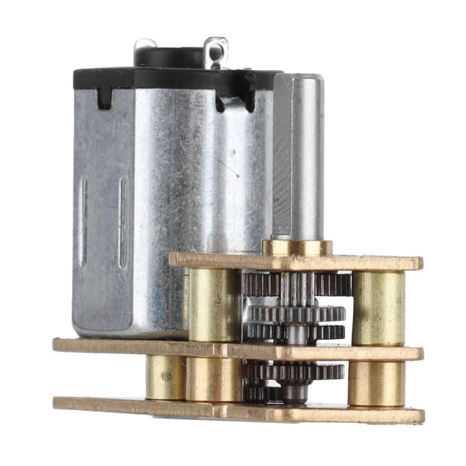 1024 N20 DC6V 100RPM DC-reductiemotor Metaal Micro Snelheidsreductiemotor Accessoire