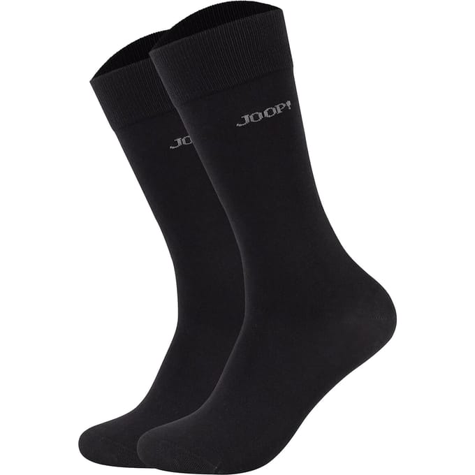 JOOP! Sokken Unisex premium essential organic cotton Socks 2p Set van 2
