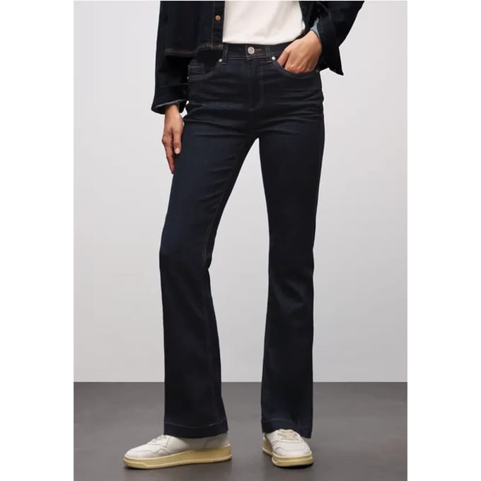 Uitgerolde Bootcut jeans
