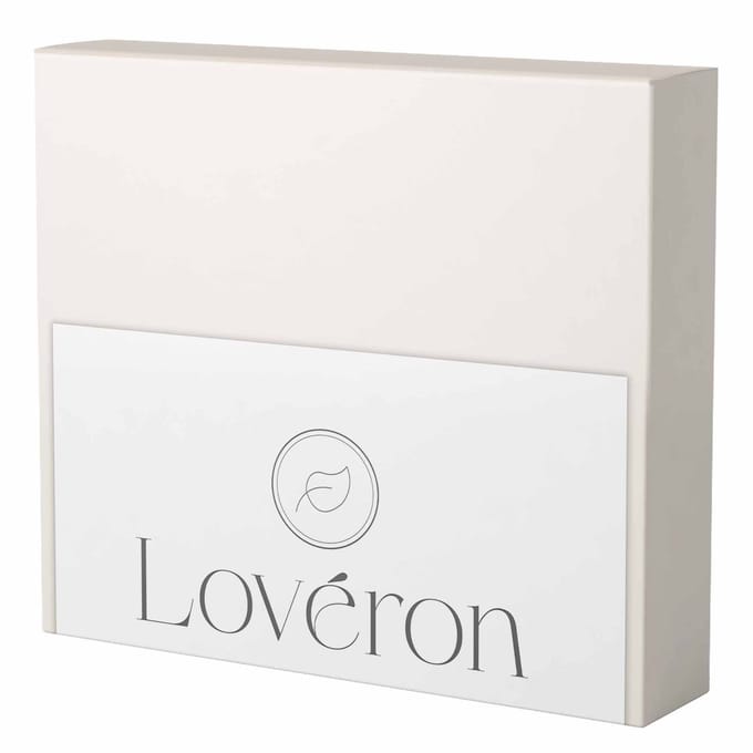 Lovéron kussensloop - Flanel - 2 stuks - 50x60 cm - Ivoor