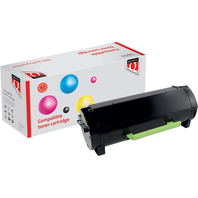 Tonercartridge Quantore alternatief tbv Lexmark 51B2000 zwart