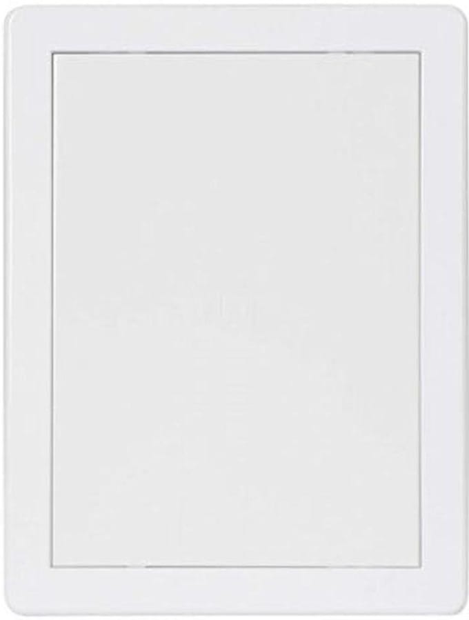 Inspectieluip van ASA kunststof, wit, 150 x 200 mm