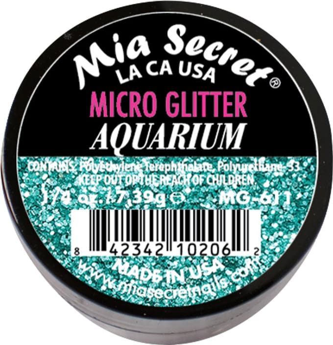 Micro Glitter Acrylpoeder Aquarium