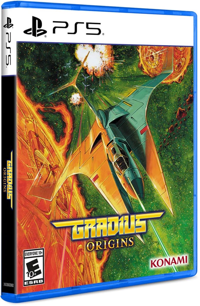 Gradius Orgins Cover 2 - PS5 (Limited Run)