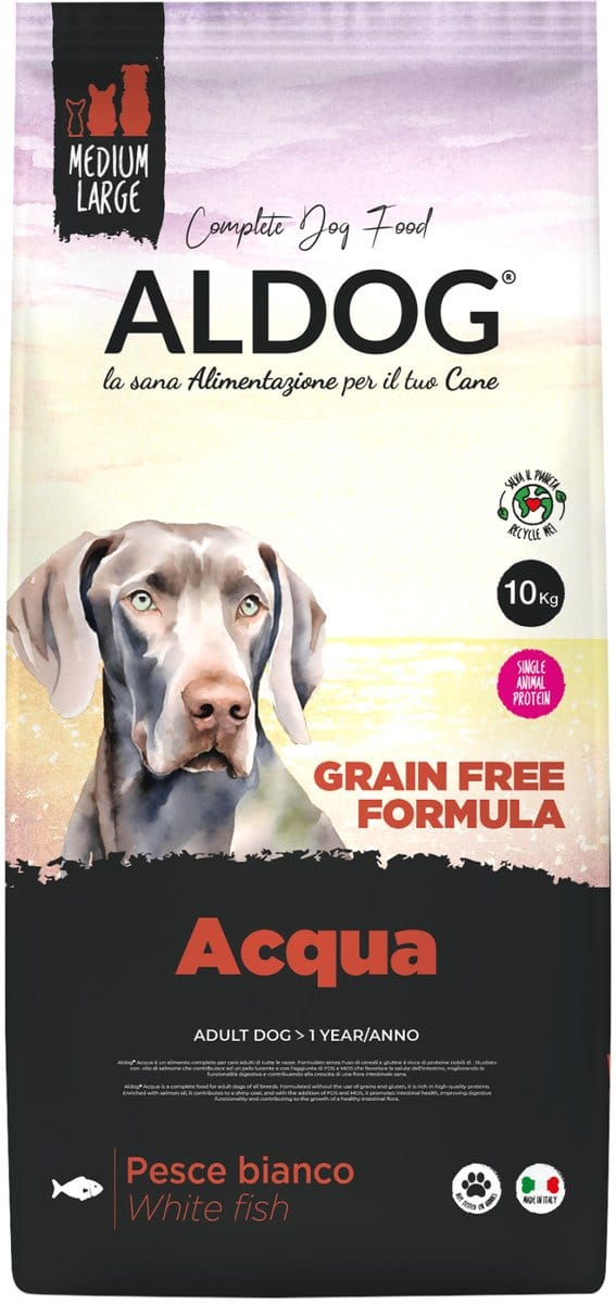 ALDOG ACQUA White Fish M/L 10 kg hondenvoer