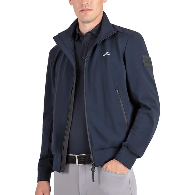 Micro-perforated Zip Jacket Riding Equiline Cussiec