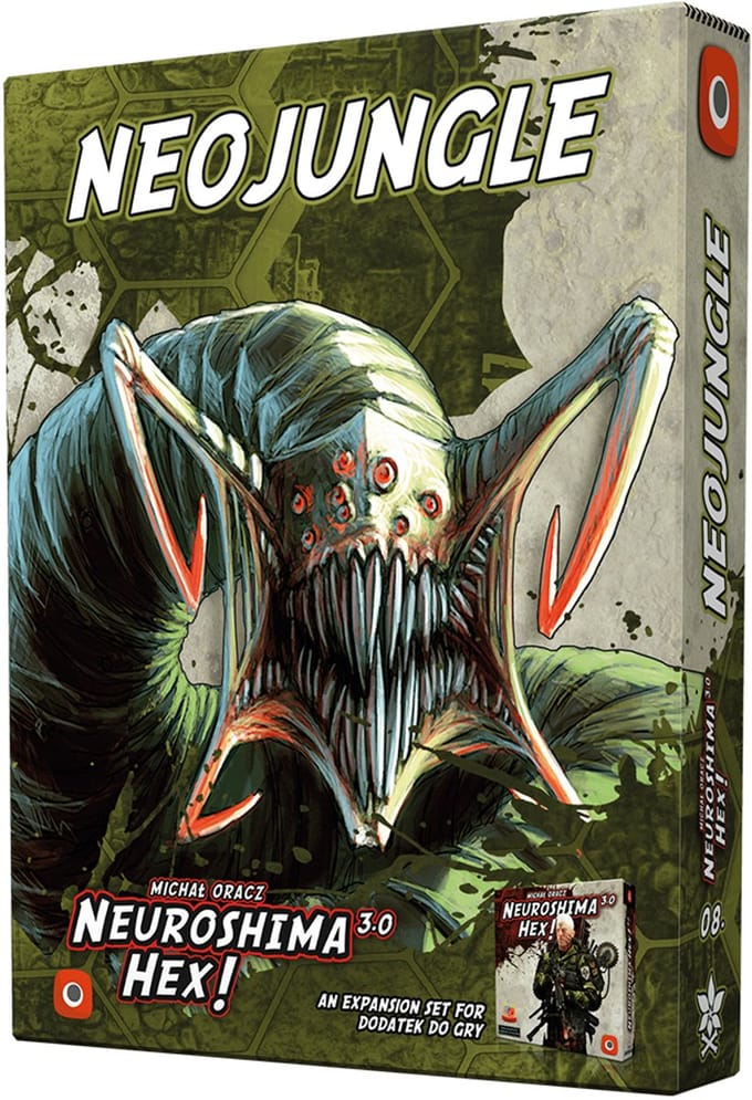 Neuroshima HEX 3.0 Neojungle - Bordspel Uitbreiding - EN/PL