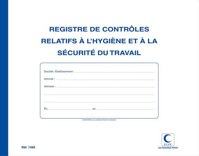 Controlereg'ster hygiëne en veiligheid