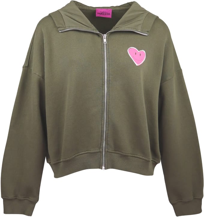 Frogbox goes Princess - groene hoodie - maat 36