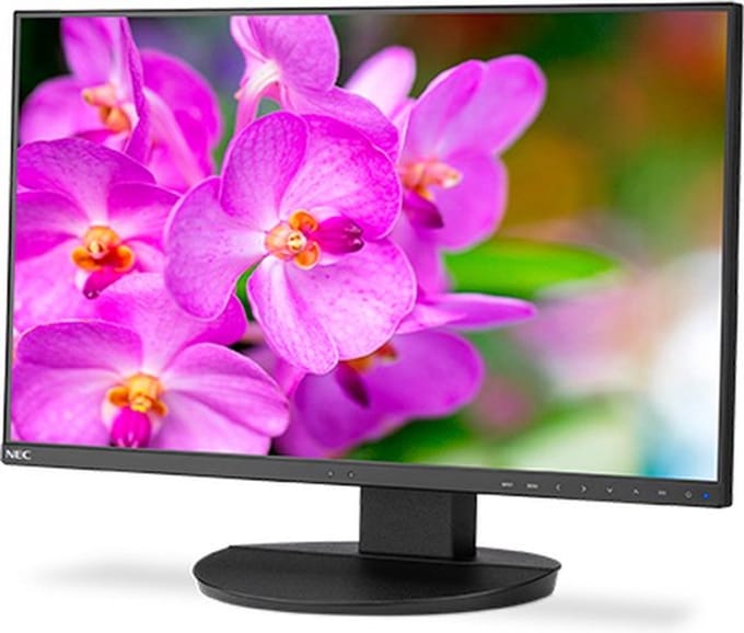 NEC MultiSync EA241F-BK 61 cm (24") 1920 x 1080 Pixels Full HD LED Zwart