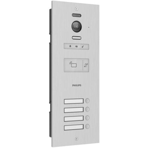 Philips WelcomeHive Pro 2 Buitenunit voor Video-deurintercom WiFi Aluminium