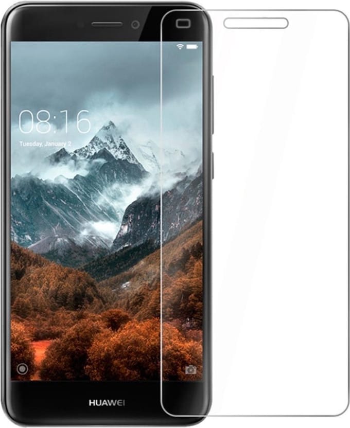 Screenprotector - Geschikt voor Huawei P8 Lite - Extra Sterk - Beschermglas - Gehard Glas - Tempered Glass - Screen Protector
