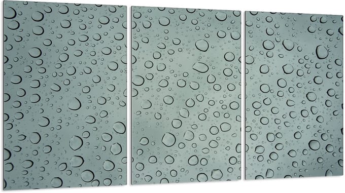 TMK ArtDeko - Beschermplaat Glas - 3x30x52 cm - Snijplank - Spatscherm