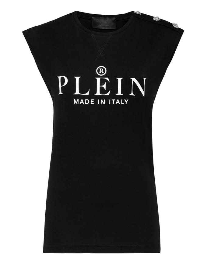 T-Shirt Ronde Hals Iconic Plein