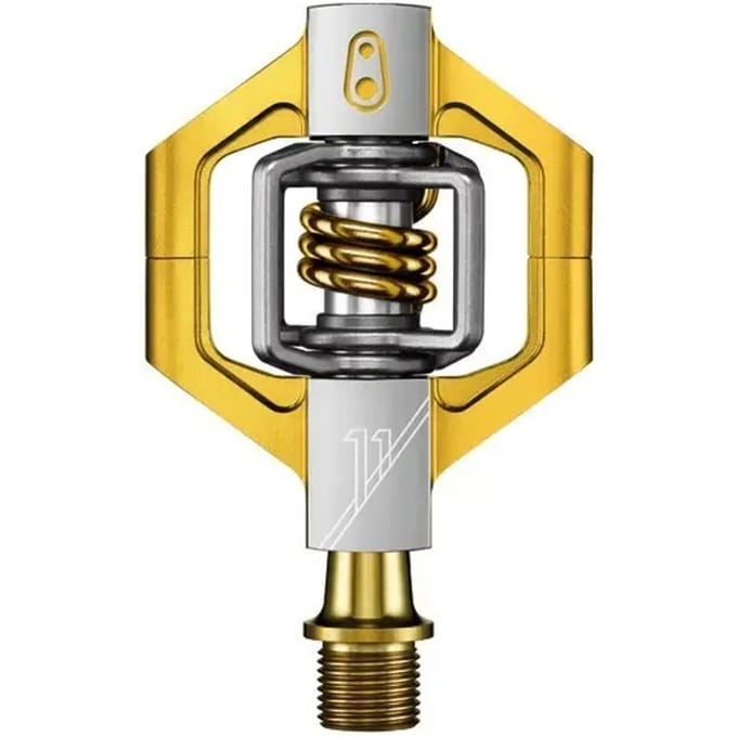 Crankbrothers Candy 11 Pedalen Grijs,Goud