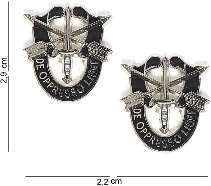Embleem metaal Special forces 2st. pin