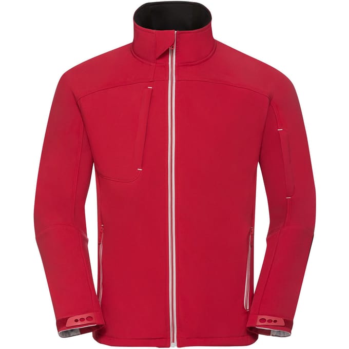 Russell Heren Bionic Softshell Jacket (Klassiek rood)