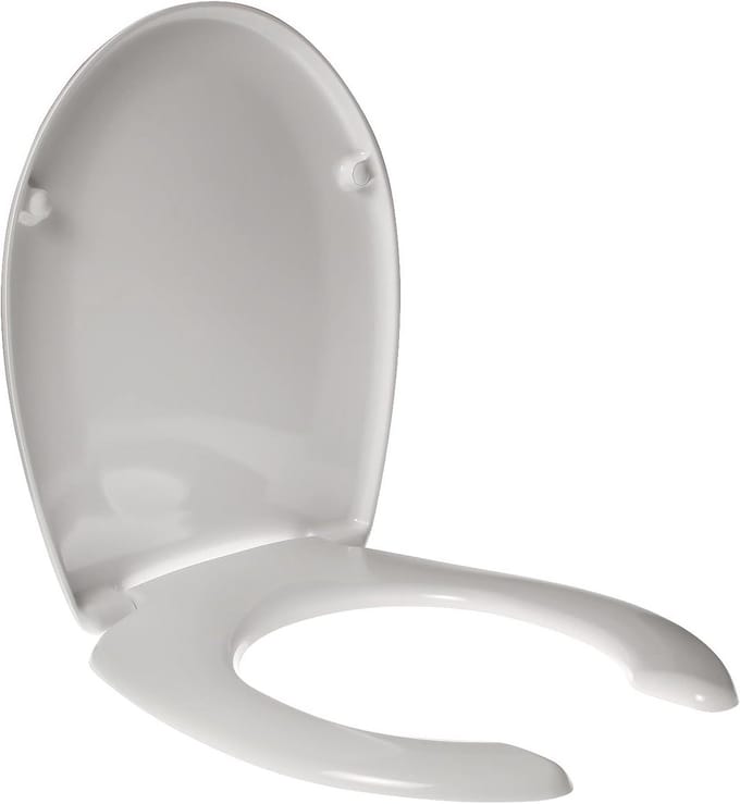 Universele WC-Bril met Soft-Close en RVS Scharnieren - Hittebestendig Wit Zitverkleiner