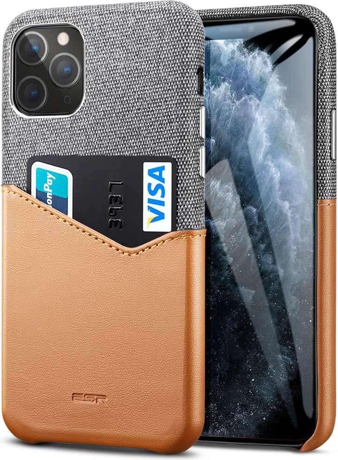 iPhone 11 Pro Max - ESR - Backcover - Metro Wallet -Bruin