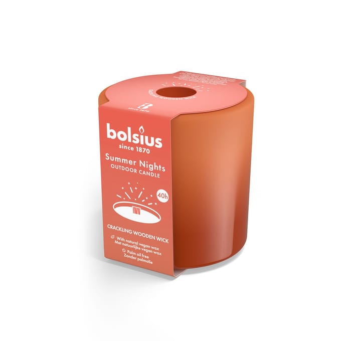 Bolsius Buitenkaars Summer Nights - 10 cm / ø 10 cm