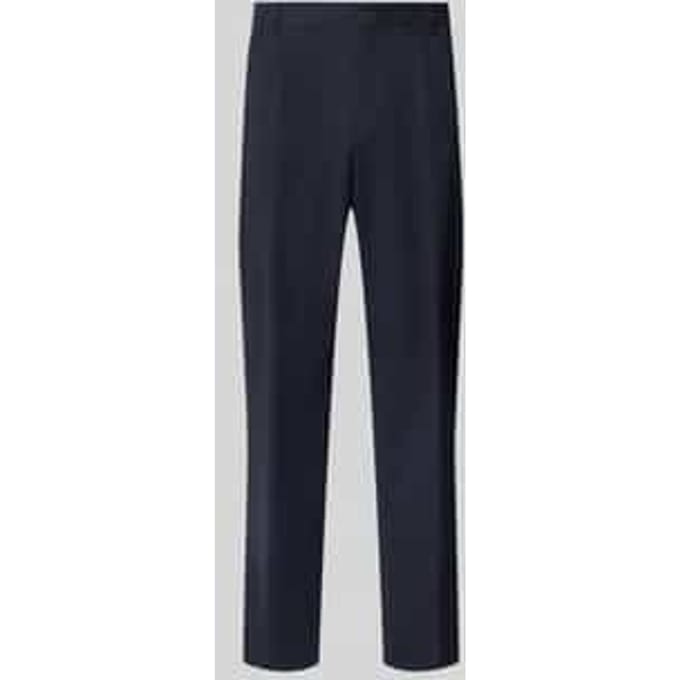tapered fit broek van katoenmix model 'C-Perin'