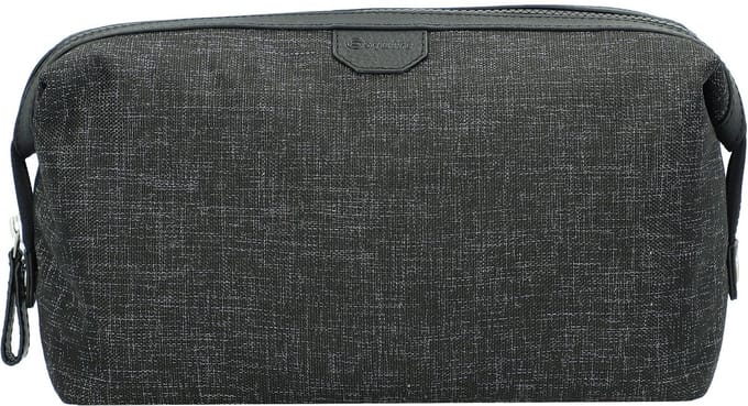 Esquire accessoiretas Recycled Life Toiletry Bag Black zwart
