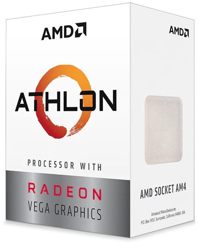 AMD Athlon 3000G processor 3,5 GHz 4 MB L3 Doos