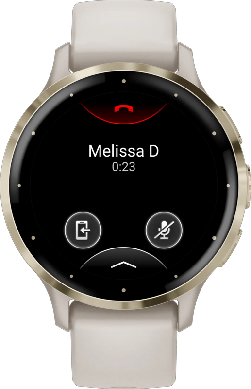 Garmin Venu 3s - Smartwatch - AMOLED-Scherm - 41mm - Ivory