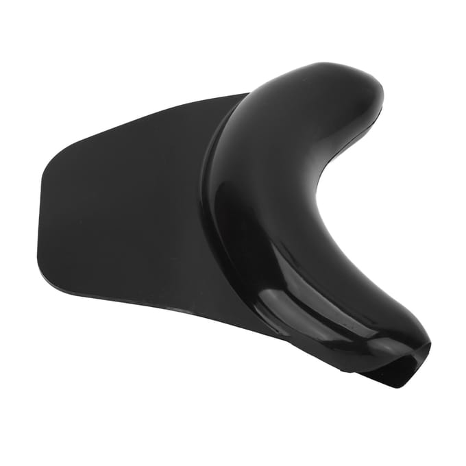 Shampoo Bak Neksteun Zittend Stabiele Ondersteuning Antislip Zuignap Ontwerp Haarwas Gootsteen Bekken black