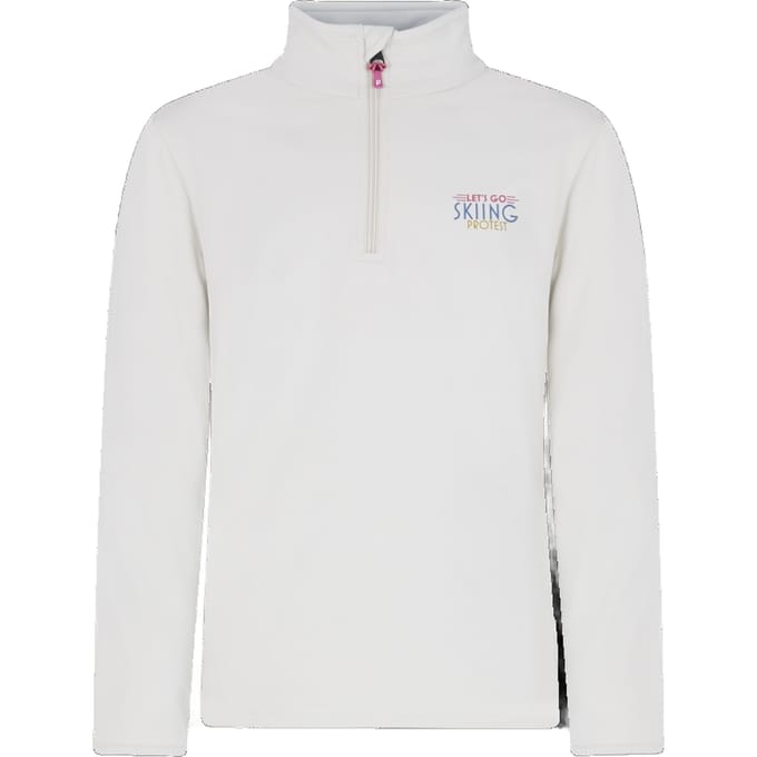 Protest Prtdesra Jr – Skipully Meisjes – Lange mouwen – 1/4 rits – Kitoffwhite