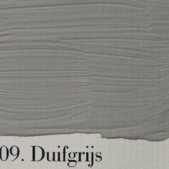 L'Authentique krijtverf kleur 09 Duifgrijs