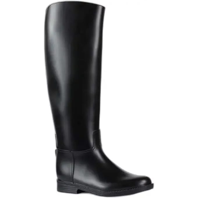 Horze Chester Rubber Rijlaarzen, kinderen, Black, 30