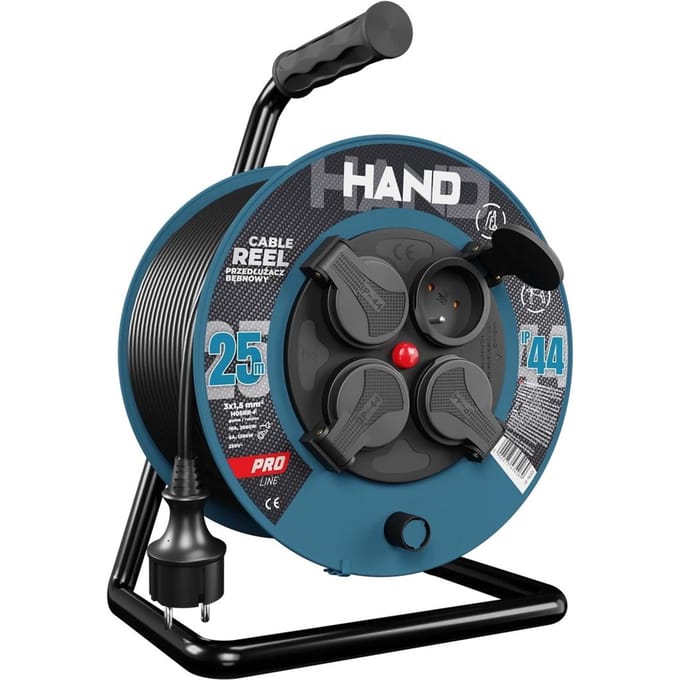 Plast-Rol HAND - Kabelhaspel - 50m - 16A - IP44