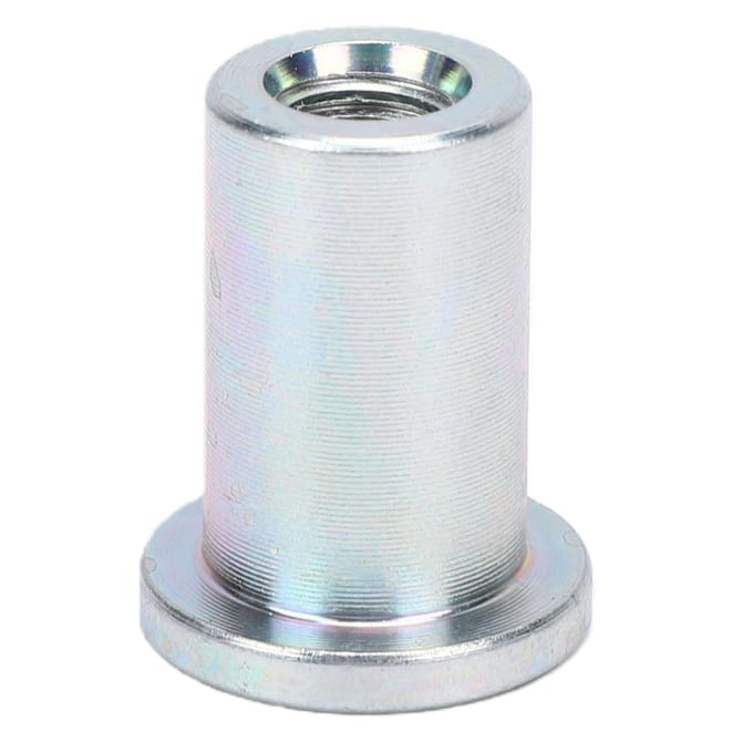 M8 X 25MM Inlasbare Stalen Binnendraad Tophoed Fitting Bus voor Automobiel Productie Machinebewerking white