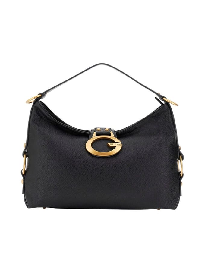 GUESS schoudertas Camden Shoulder Bag Black zwart